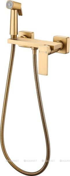 Гигиенический душ со смесителем HB5517-5 золотой