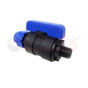 Кран обжим НР ф32*1 ПНД VALFEX