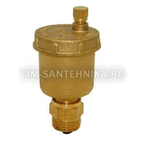 Воздухоотводчик Ду-15 прям авт с обр/клап BL5814 ТИМ