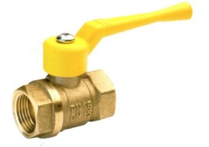 Кран шар/газ БАЗ 11б27п, Ду-40 м/м рыч