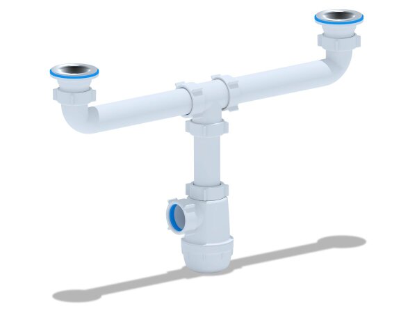 АНИ Сифон Ани Грот 1 1/2*40 двойной (А3000)