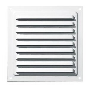 Решетка вент/выт стальная с покрытием полимерной эмалью 250х250 (2525МЭ)