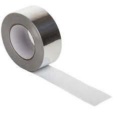 Скотч алюминиевый 48*50 (д/теплоизоляции) Стандарт