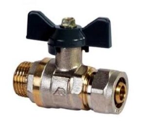 Кран м/п баб/цанга 16*1/2 нар/р