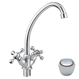 Смес. д/кухни 1/2 кер/гайка крест CN4009-2