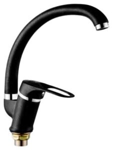 Смес. д/кухни бок/руч шар/гайка ф40 R3113KF-1 черн гранит