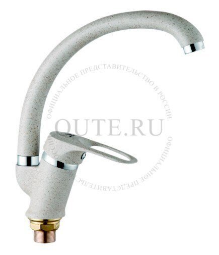 Смес. д/кухни бок/руч шар/гайка ф40 R3113KF-5 песочн гранит