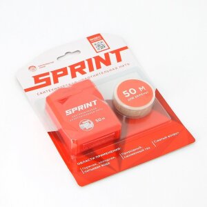 Нить уплотнительная Sprint 50м бокс + 50м катушка