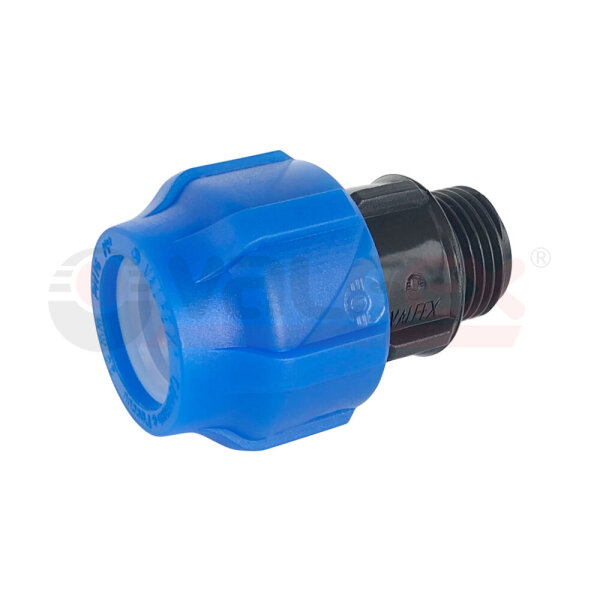 Муфта обжим ф20*3/4 нар ПНД VALFEX