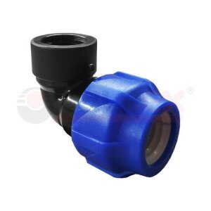 Уголок обжим 25*3/4 внутр ПНД VALFEX