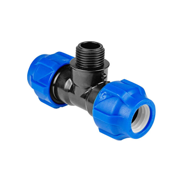 Тройник обжим 20*3/4 *20 нар ПНД VALFEX