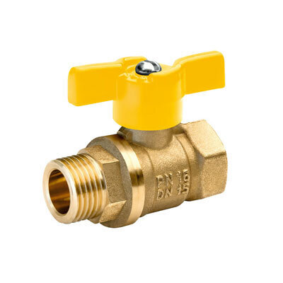 Кран шар/газ БАЗ 11б27п, Ду-20 м/р баб