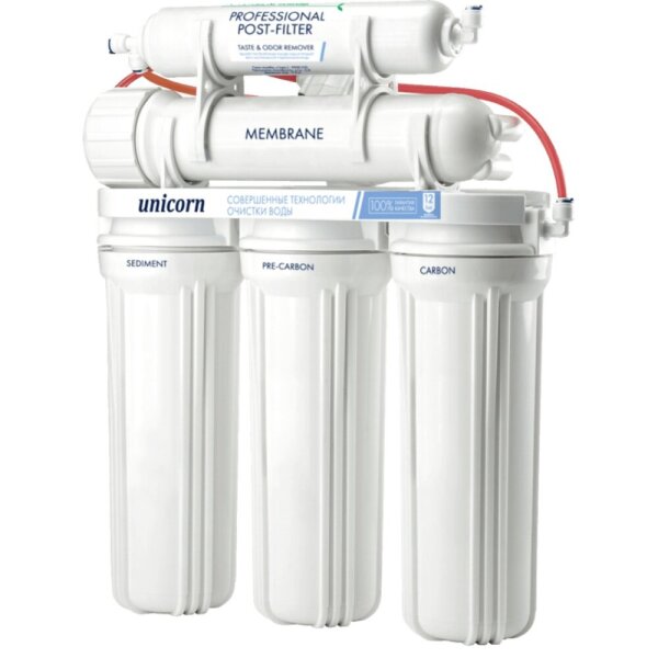 Система фильтрации пятиступенчатая под мойку с обратным осмосом (FRO-5N) UNICORN