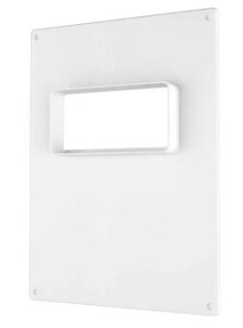 Площадка торцевая горизонт 180*250 фланец 55х110 пластик (511ПТГ)