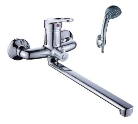 Смес. д/ванны/шар 40мм L-нос 35 см ЭВЕРЕСТ В22-028