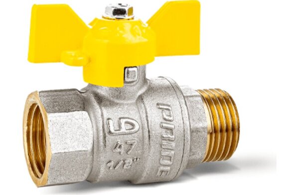 Кран шар/газ LD Pride Ду-20 м/р баб