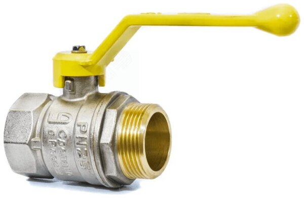 Кран шар/газ LD Pride Ду-20 м/р рыч