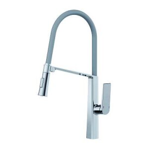 Смес. д/кухни бок/руч шар/гайка силик/гибк/излив ф30 НВ73827 серый