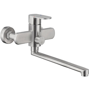 Смес. д/ванны/шар дивестор в корпусе ф35 (35F) HB22806 НЕРЖ