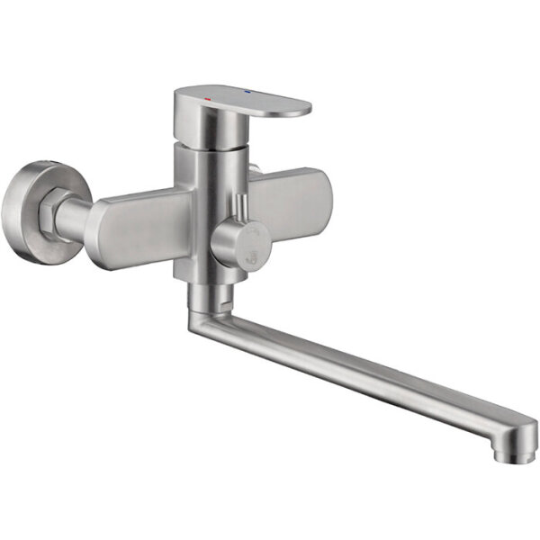 Смес. д/ванны/шар дивестор в корпусе ф35 (35F) HB22806 НЕРЖ