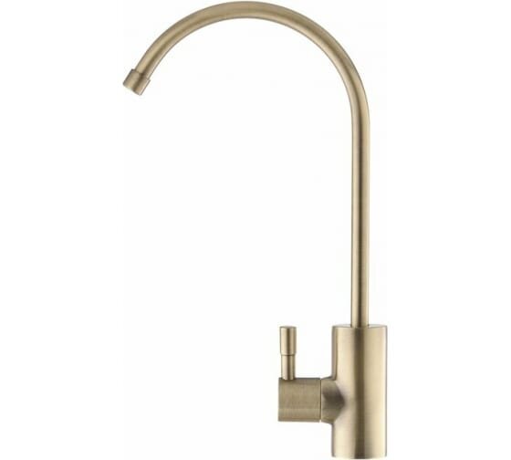 Кран д/питьевой воды (фильтр. систем) Барьер бронза