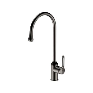 Смес. д/кухни бок/руч шар/гайка ф35 HB71825-3 оружейная сталь