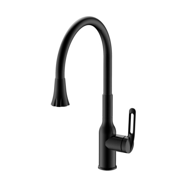 Смес. д/кухни бок/руч шар/гайка ф35 HB73825-7 черный