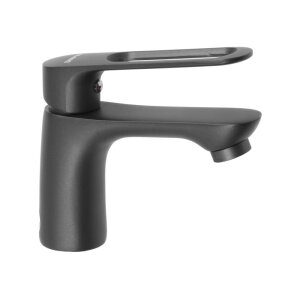 Смес. д/раковины шар/гайка ф35 ЭВЕРЕСТ В10-15319 серый