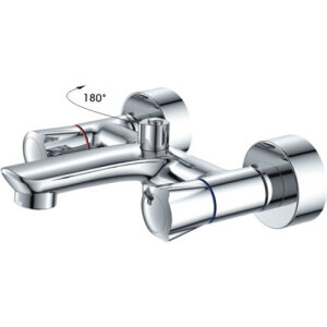 Смес. д/ванны/шар кор/гусак дивестор в корпусе CN61866