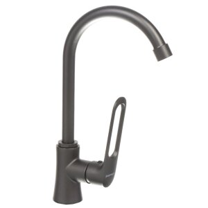 Смес. д/кухни бок/руч шар/гайка ф35 ЭВЕРЕСТ В40-15319 серый