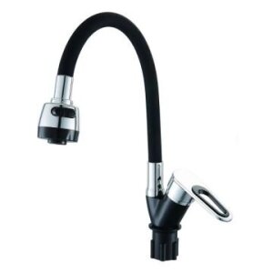 Смес. д/кухни бок/руч шар/гайка гофр гусак с аэрат ЭВЕРЕСТ В58-026