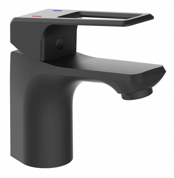 Смес. д/раковины шар/гайка ф35 ЭВЕРЕСТ В10-1546 черный