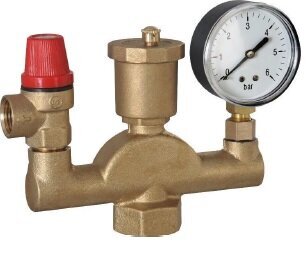 Группа безопасности  1" латунь КЛАССИК SG2801-3 SANLUX