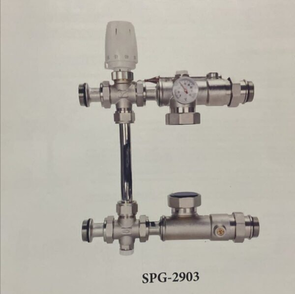Насосно-смесительный узел 1 1/2" 130мм б/насоса SPG-2903 SANLUX