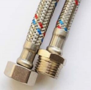 Подводка гибк д.воды 1/2 0,4м г/ш SANLUX