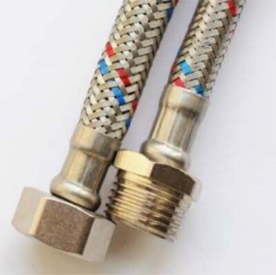 Подводка гибк д.воды 1/2 0,6м г/ш SANLUX