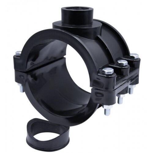 Седелка ф110*3/4 ПНД PN16 ШЕСТИБОЛТОВАЯ