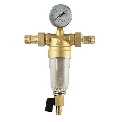 Фильтр  Ду-25 с манометром стекл. корпус SF-2921.04 SANLUX