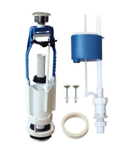 УКЛАД Арматура к бачку ниж/подвод кнопка/хром (АБ 105.57.14.3)