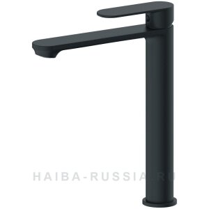 Смес. д/раковины шар/гайка ф35 HB11590-7 черный высокий