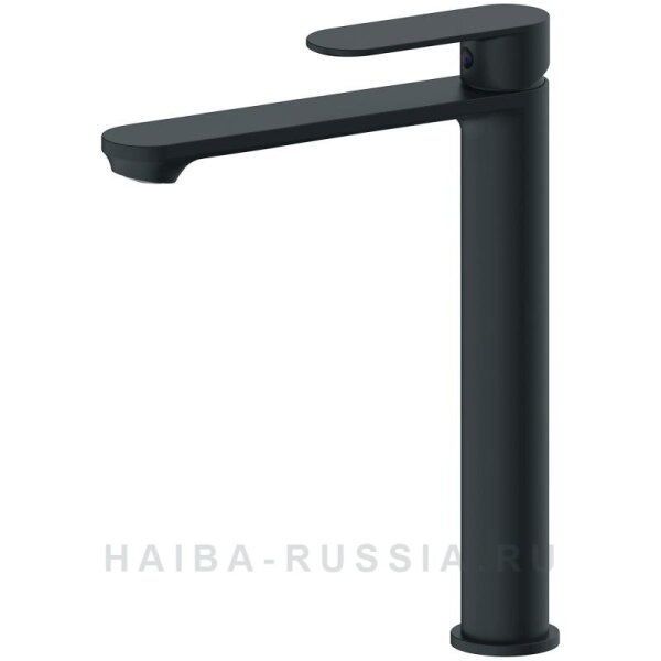 Смес. д/раковины шар/гайка ф35 HB11590-7 черный высокий