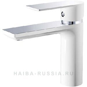 Смес. д/раковины шар/гайка ф35 HB10505-8 белый