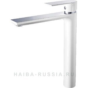 Смес. д/раковины шар/гайка ф35 HB11505-8 белый