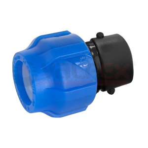 Муфта  обжим ф32*1"1/4 внутр ПНД VALFEX