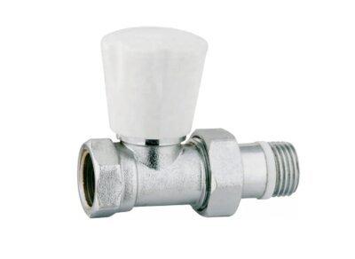 Кран регулир прям (клапан ручной) д/рад 3/4 (RD502.03) ТИМ