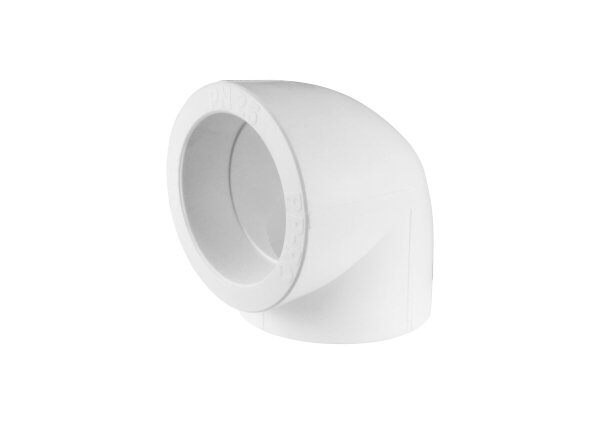 Угольник 90 град. ПП D25 PRO AQUA