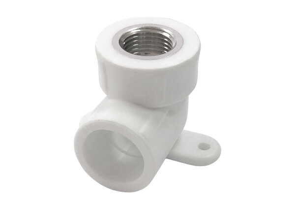 Угольник комб. двойн с крепл. ПП ВР D20-1/2 PRO AQUA