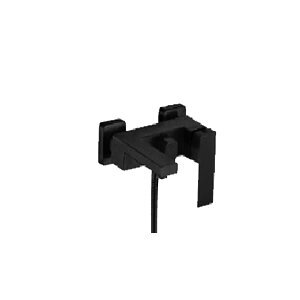 Смес. д/ванны/шар кор/гусак дивестор в корпусе ф35 НВ 60803-7 черный