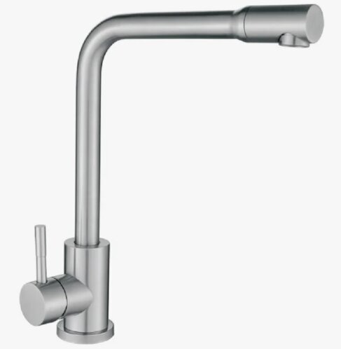 Смес. д/кухни бок/руч шар/гайка ф35 Т40313В-2 НЕРЖ