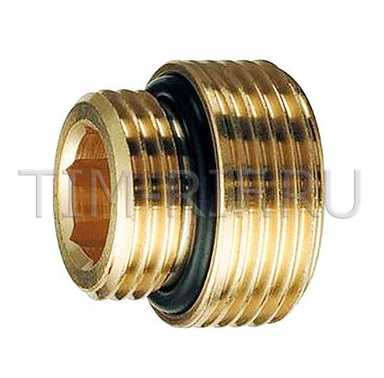 Ниппель (адаптер) для узла ниж. подключения 1/2"-3/4" (M303-23A) ТИМ
